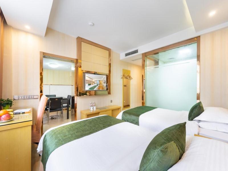 Greentree Inn Zhejiang Jinhua Yiwu International Trade City Changchun Street Shell Hotel Eksteriør billede
