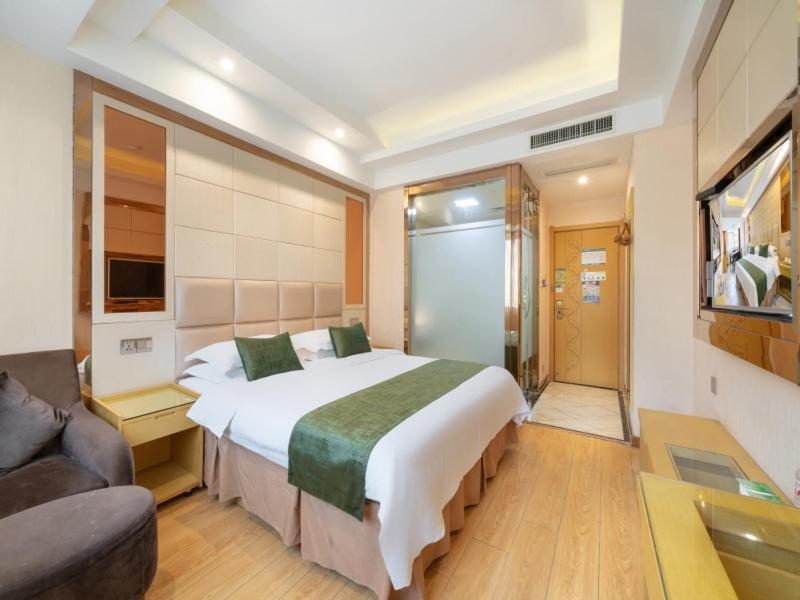 Greentree Inn Zhejiang Jinhua Yiwu International Trade City Changchun Street Shell Hotel Eksteriør billede