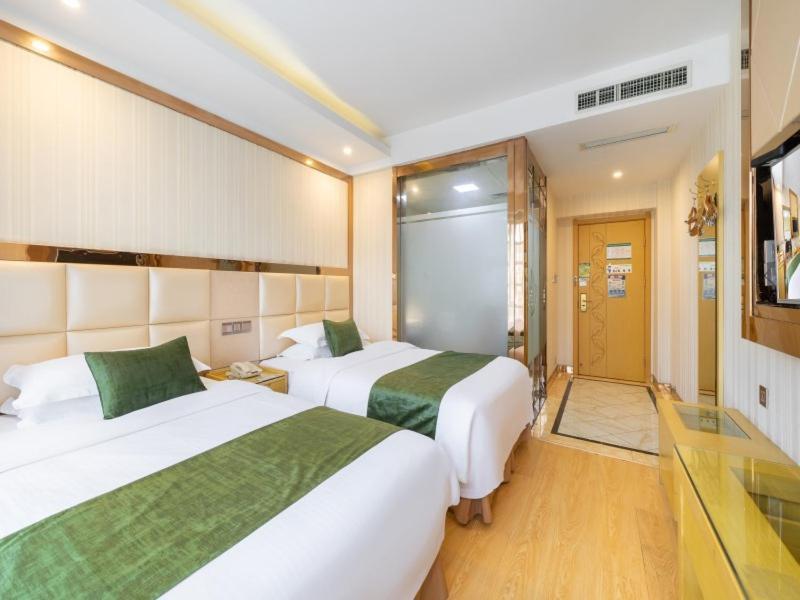 Greentree Inn Zhejiang Jinhua Yiwu International Trade City Changchun Street Shell Hotel Eksteriør billede