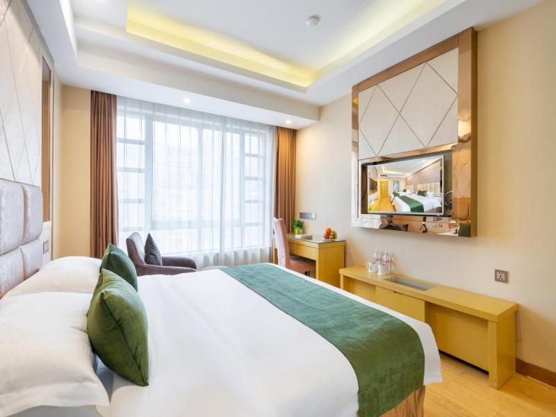 Greentree Inn Zhejiang Jinhua Yiwu International Trade City Changchun Street Shell Hotel Eksteriør billede