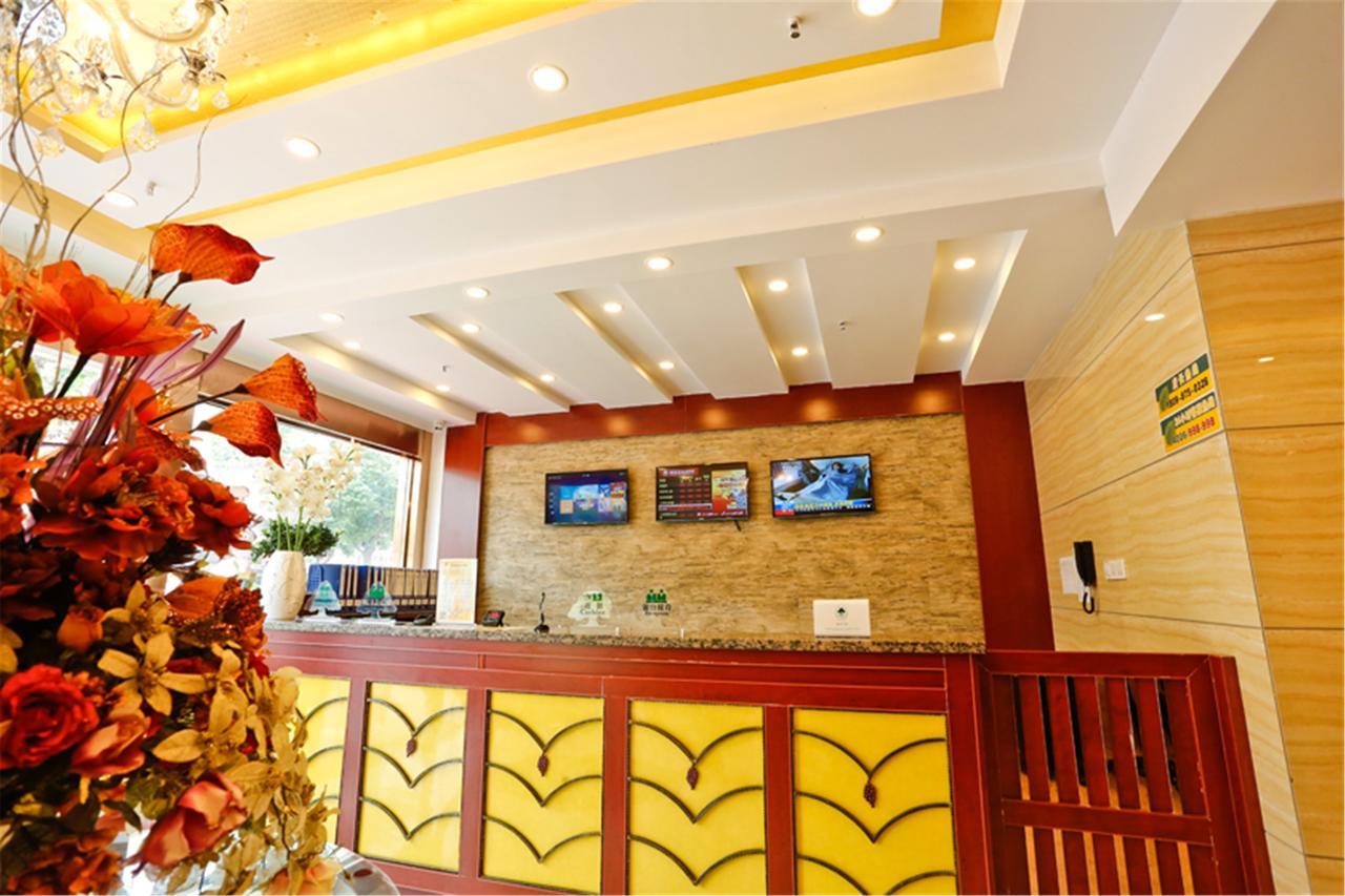 Greentree Inn Zhejiang Jinhua Yiwu International Trade City Changchun Street Shell Hotel Eksteriør billede